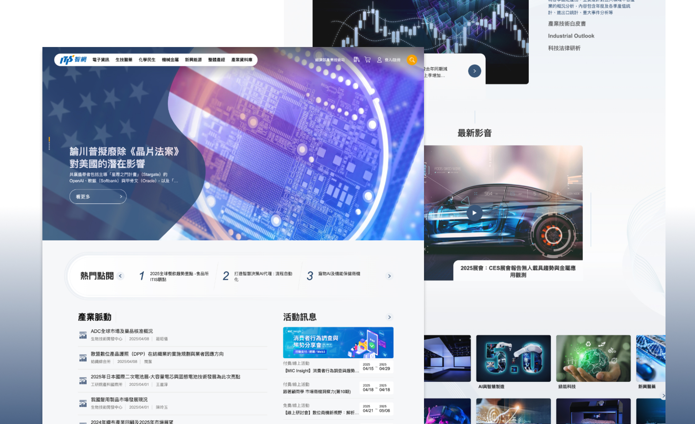 ITIS智網設計改版