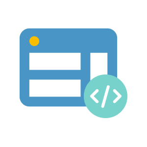 網頁技術開發服務圖示