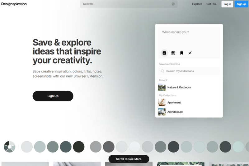 Designinspiration首頁